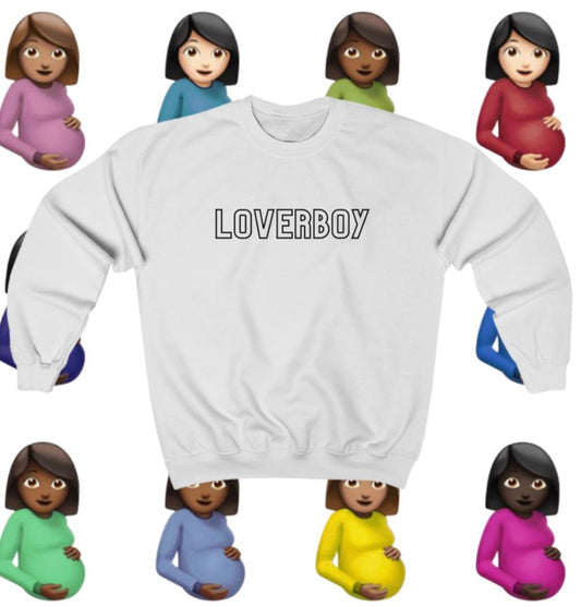Loverboy Sweatshirt, Simple Loverboy Sweater, Drake Loverboy Unisex Sweater